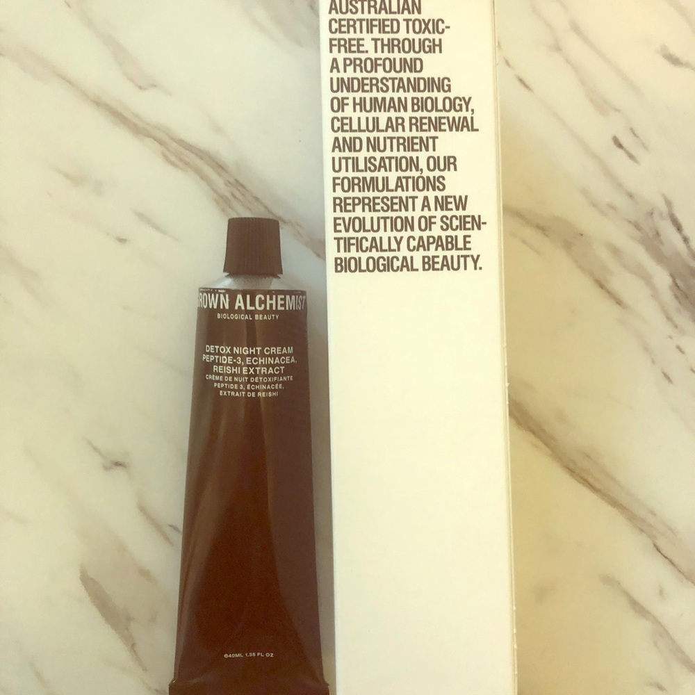 Brand new Grown Alchemist detox night cream